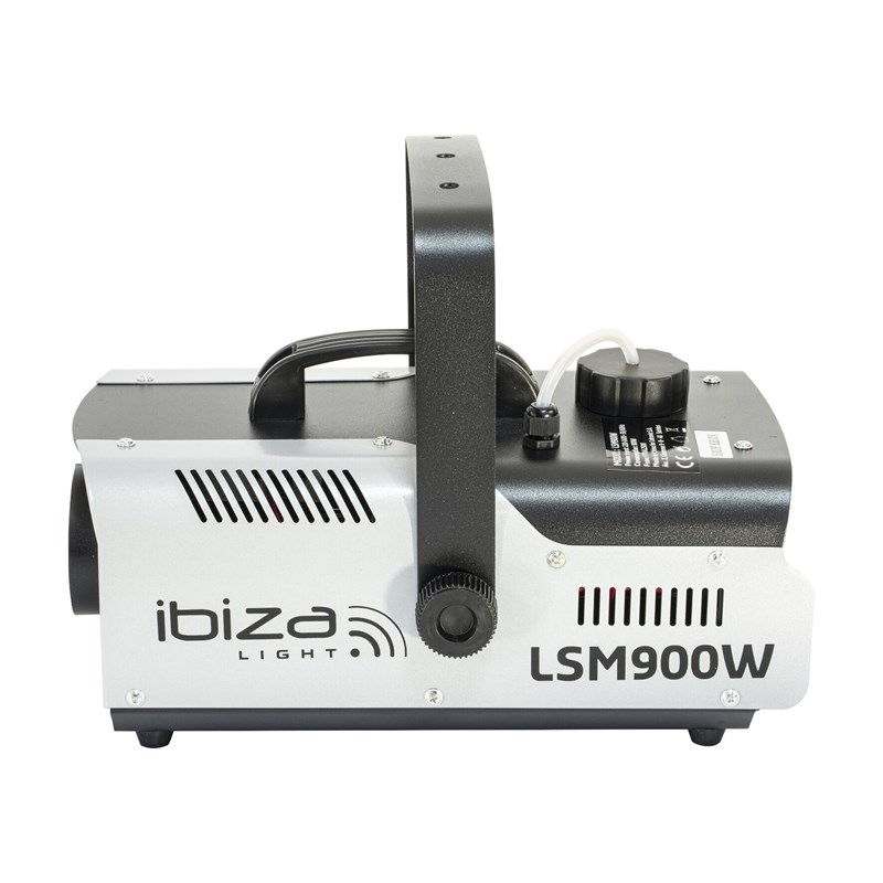 Machine à fumée 900W avec télécommandes filaire/HF - IBIZA LSM