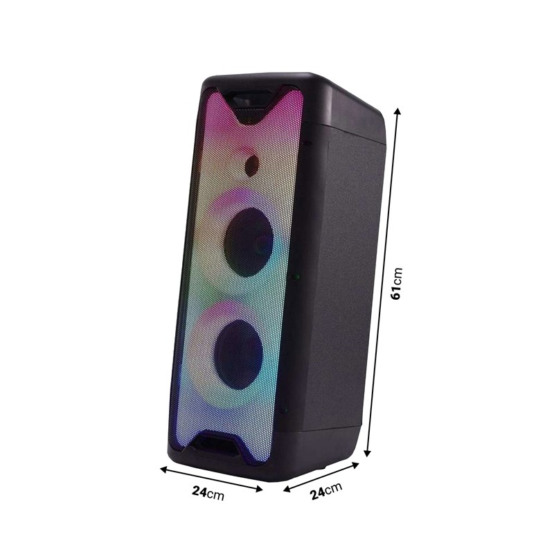 Enceinte portable 800W LED RGB - Bluetooth & TWS autonomie