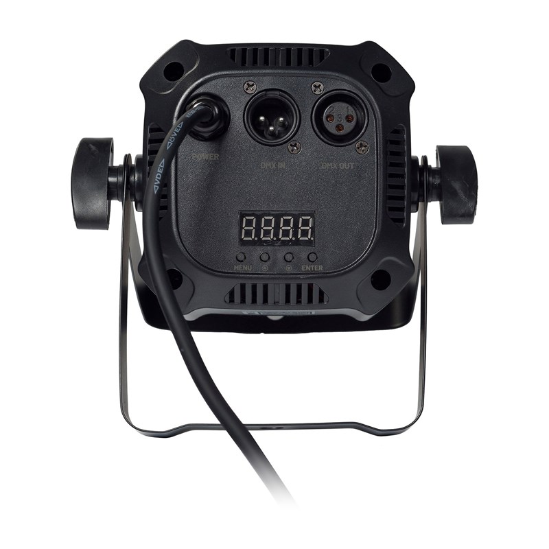 Projecteur LED 19 x 1 W RVBB multicolores - Affichage dmx