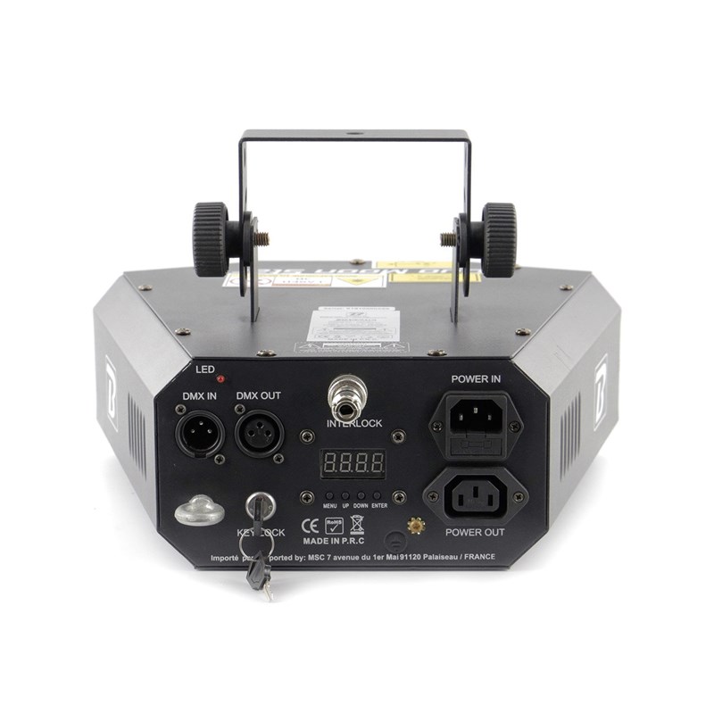 Jeu Lumières RGBWA Moon Strobe Laser - DMX