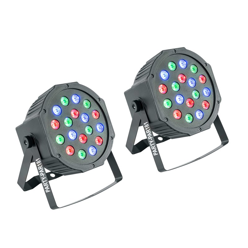 Pack Machine à fumée 1000W - 2 Projecteurs PAR