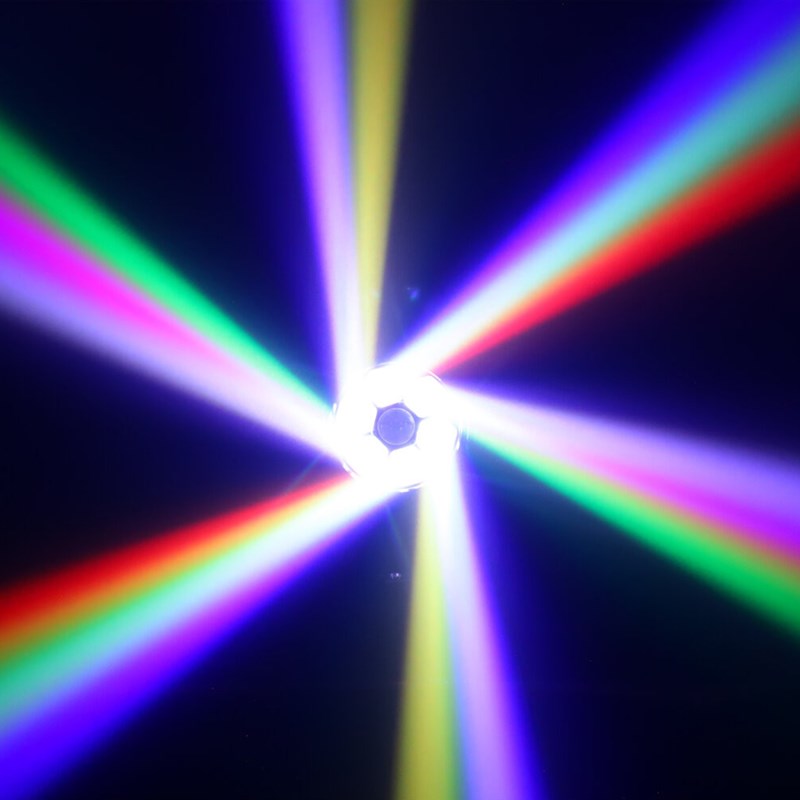 Lyre Spot 100W + B-Eye 6 x 10W DMX 17 canaux - RGBW