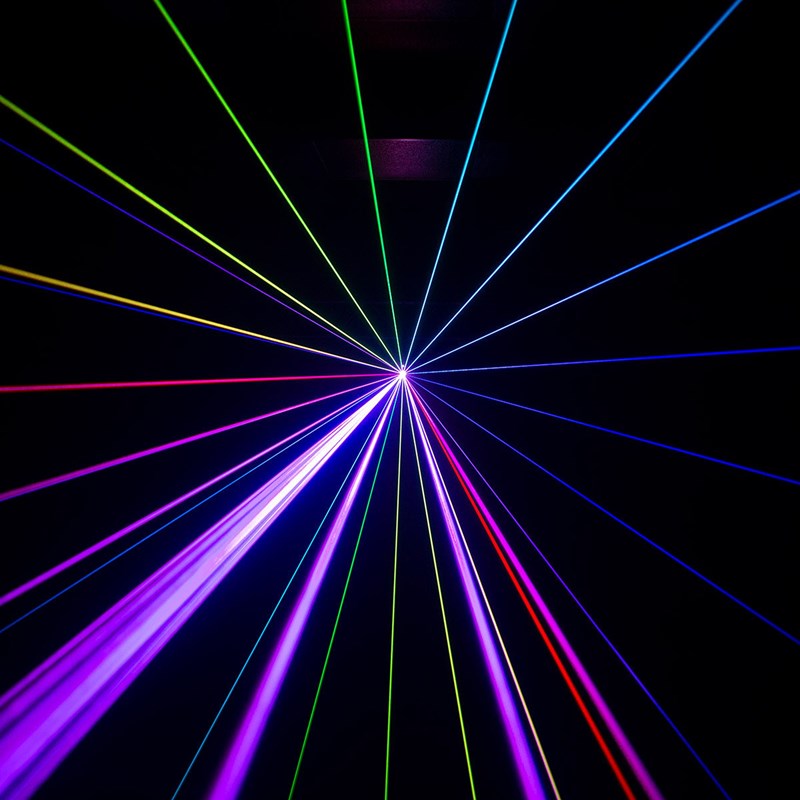 Laser RGB 2200mW - DMX ILDA Lumières