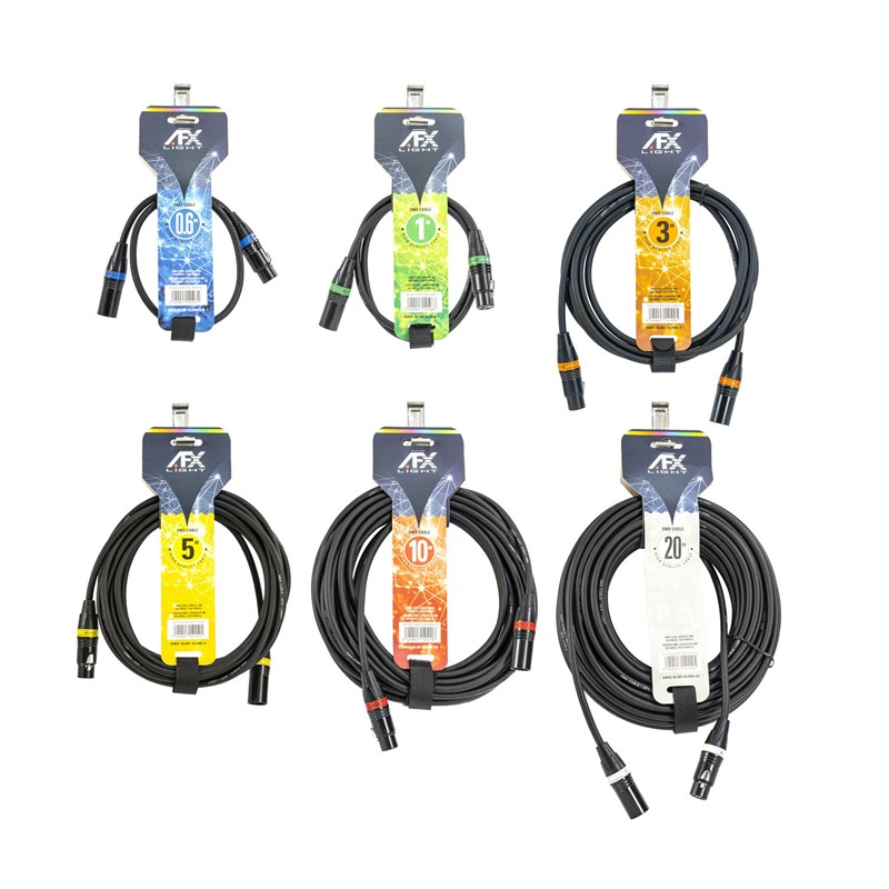 Câble DMX Mâle / Femelle - 10m