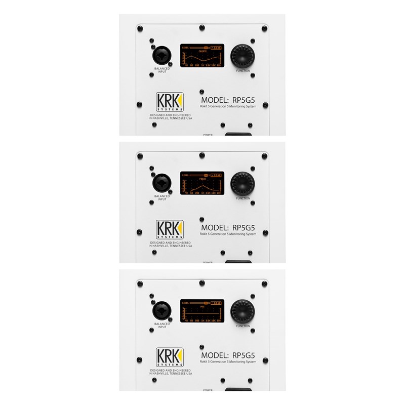 KRK RP5 G5 White limited (la pièce) DSP