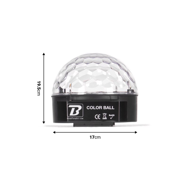 Demi-Sphère LED RGB Effet