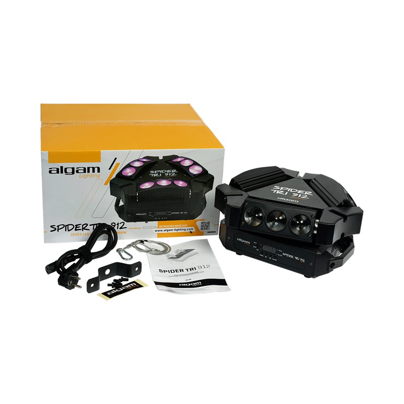 Mini-Barres Motorisées Beam - 9 x 12W accessoires