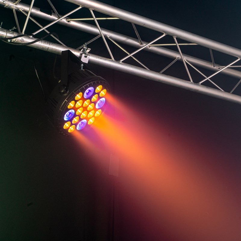 Projecteur PAR XXL 16x4W RGBW + 4x30W UV - DMX