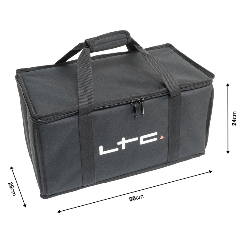 Sac de protection matelassé imperméable 50 cm - PEAKSER F-BAG50X25X24 dimension