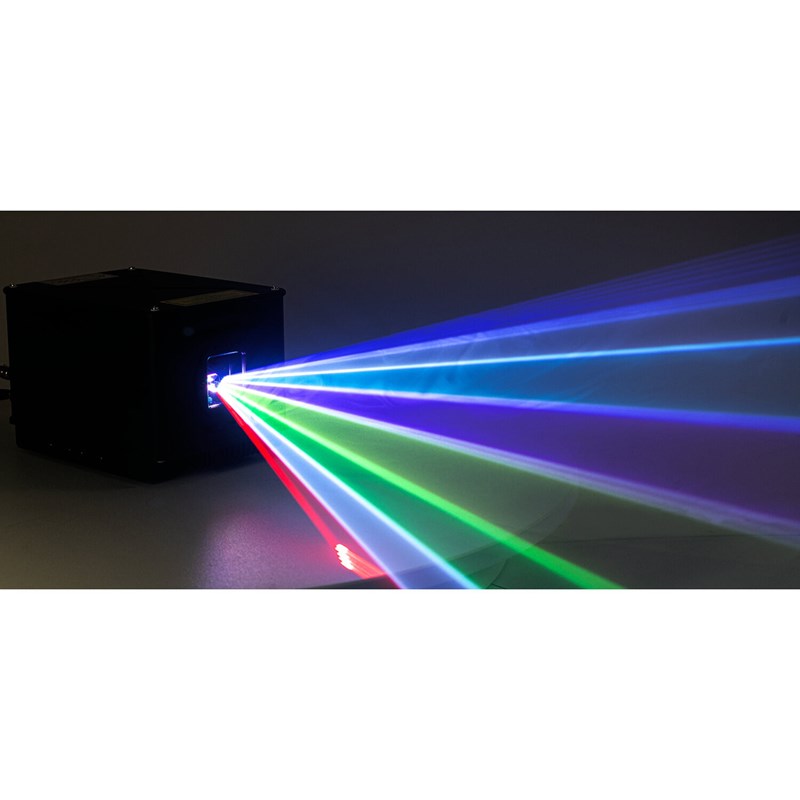Laser RGB 3000mW IP65 - Multicolore Bleu