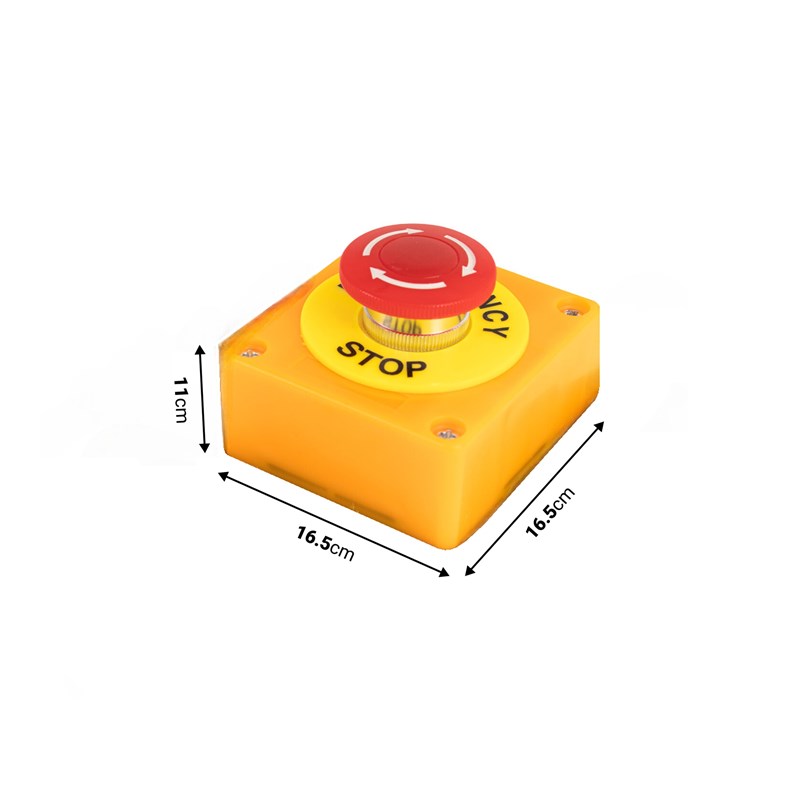 Bouton Poussoir Arrêt Urgence - Câble