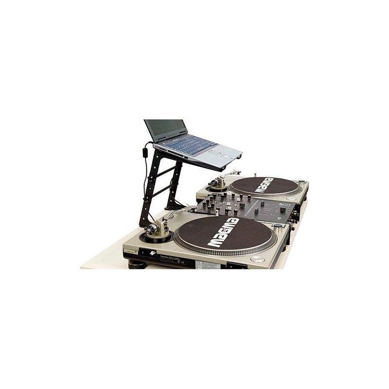 Support métallique réglable pour PC portable installation