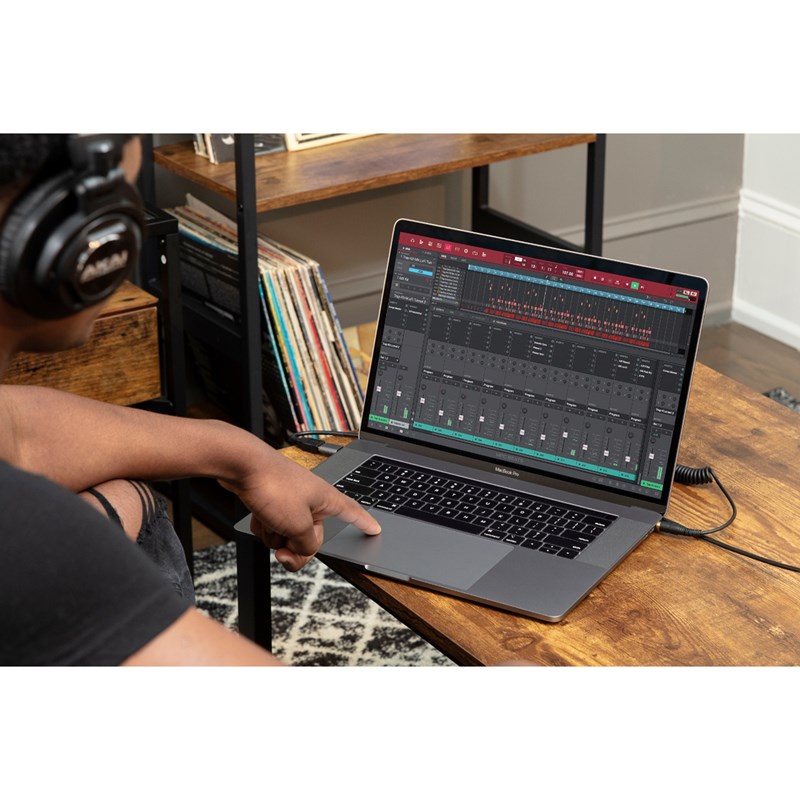 Clavier MIDI USB 25 - Mini Notes 8 Pads Écran OLED - pc