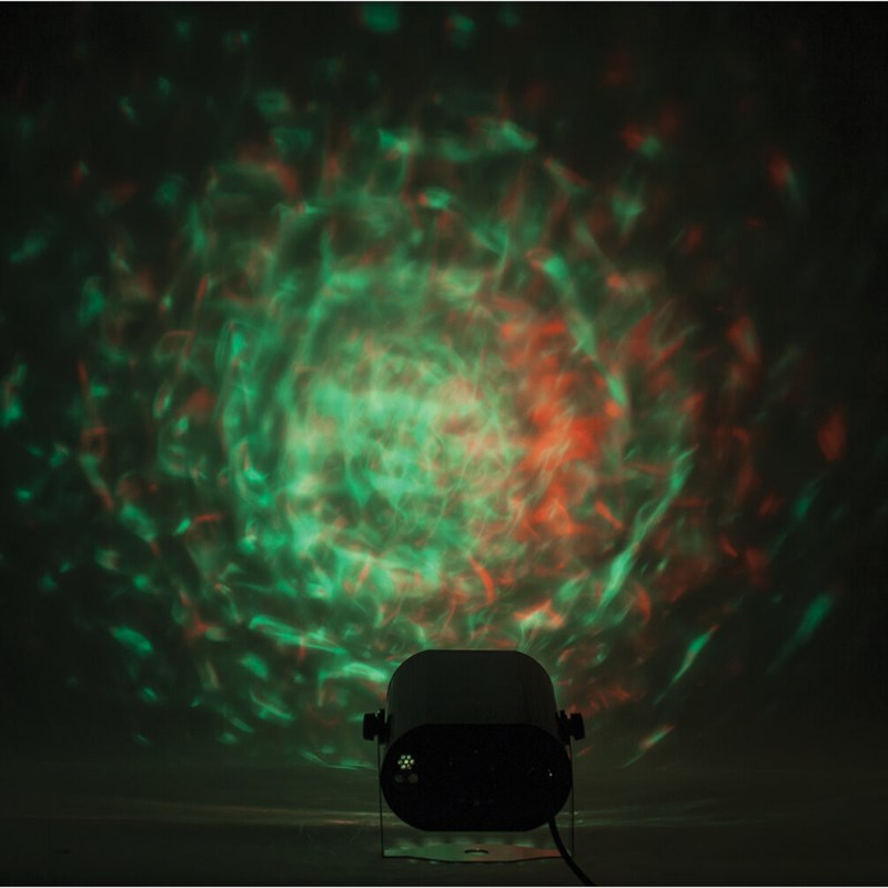 Effet lumière LED RGB 3W Waterwave stroboscope - promo PARTY-MINIWAVE