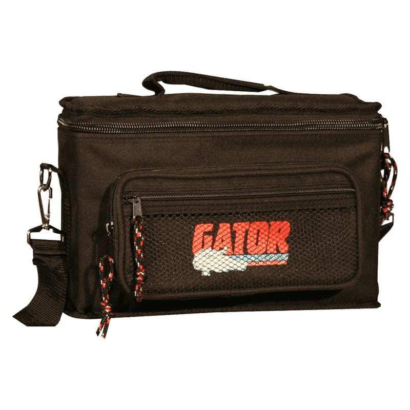 Housse transport pour 4 microphones - Nylon rembourré - GATOR CASES - HGF GM-4 fermée