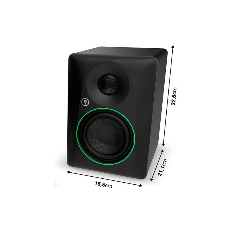 Enceintes monitoring actives 4,5" - Paire haut-parleur