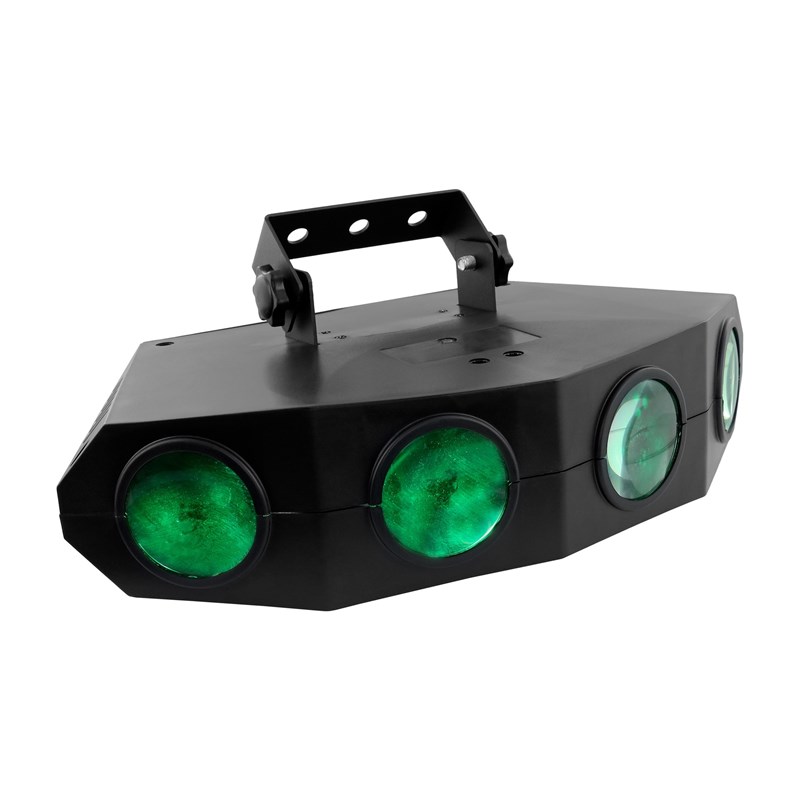 Effet à LED RGBWA multifaisceaux - 4 lentilles jeu