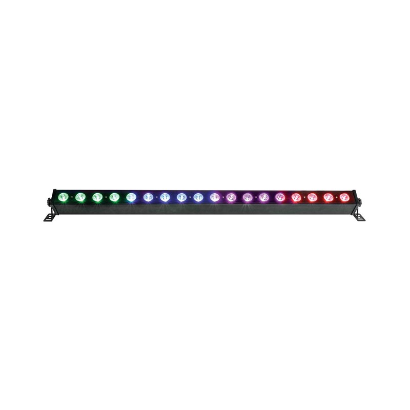 Barre 18x4W LEDS RGBW Pixels - DMX Dimmer Strobe