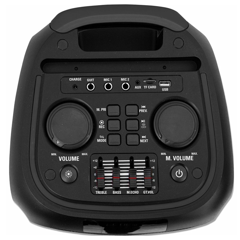 Pack Enceinte Karaoké 600W sur batterie - 3 micros