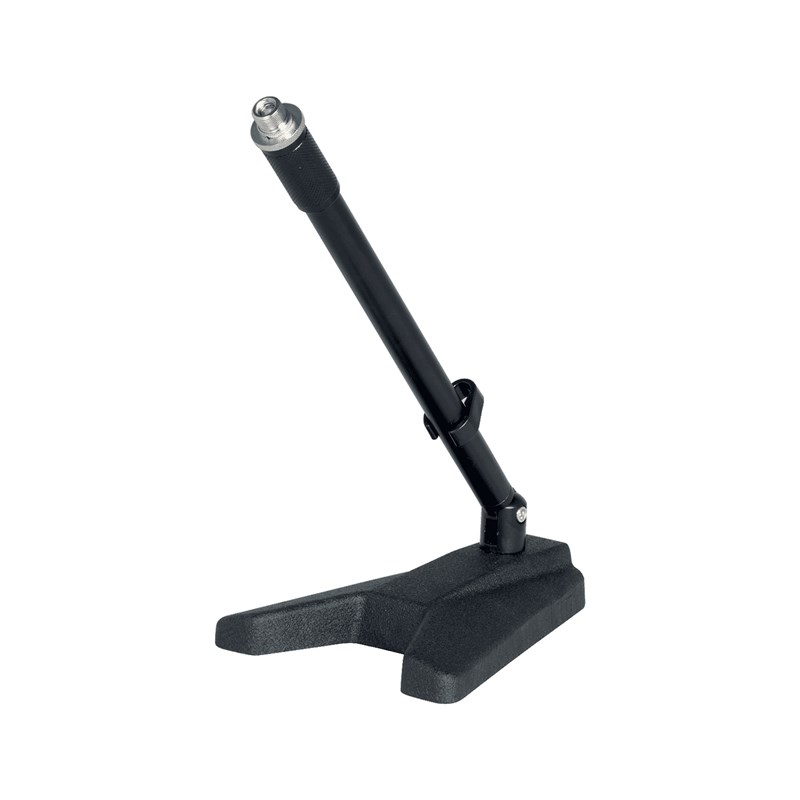 Stand microphone réglable - Base triangle enregistrement