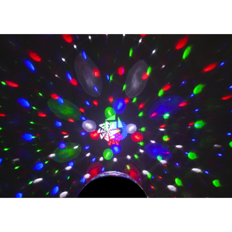 Effet lumière combiné Astro Gobo LED RGBW 2-en-1 - RGB