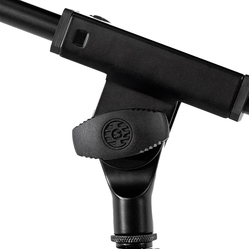 Pied de micro - Perchette avec poignée ergonomique DJ