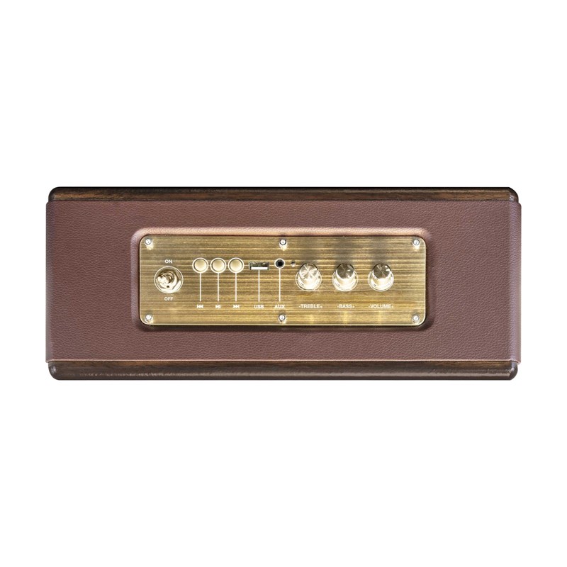 Enceinte BT vintage bois