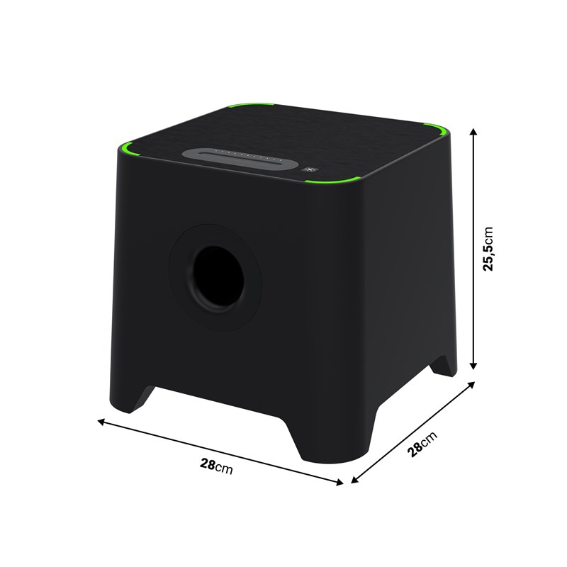 Caisson de basses actif 6,5" - LED RGB tactiles