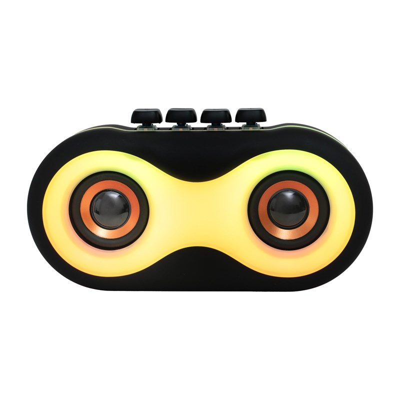 Enceinte Bluetooth lumineuse portable USB - LED jaune