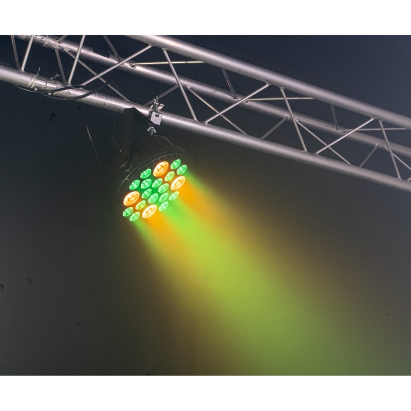 Projecteur PAR XXL 16x4W RGBW + 4x30W Ambre - BIGPAR-16RGBW4A Green