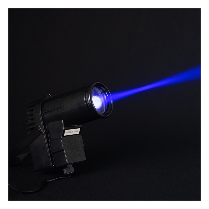 Projecteur LED 10W RVBB 6 canaux DMX portable - faisceau