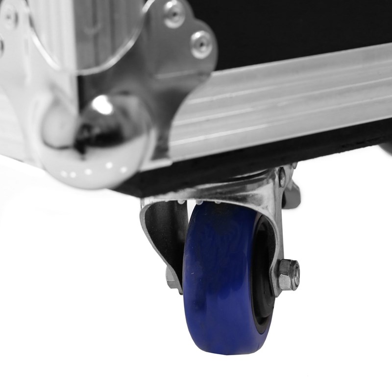 Pack 2 lyres Spot LED 100W avec flight case roulant Effet