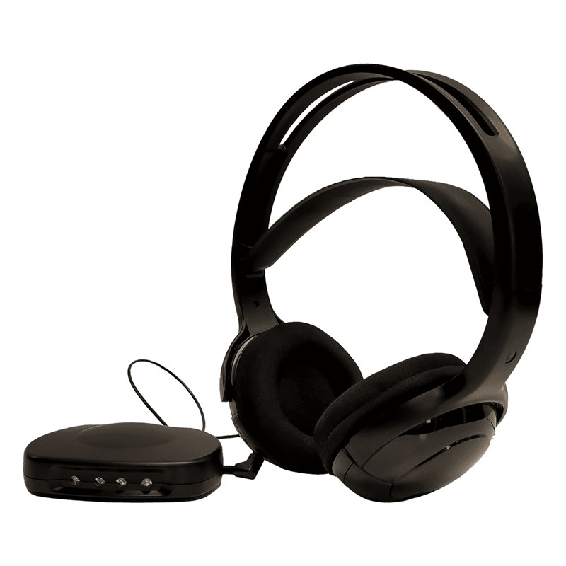 Casque audio sans fil infrarouge adaptateur