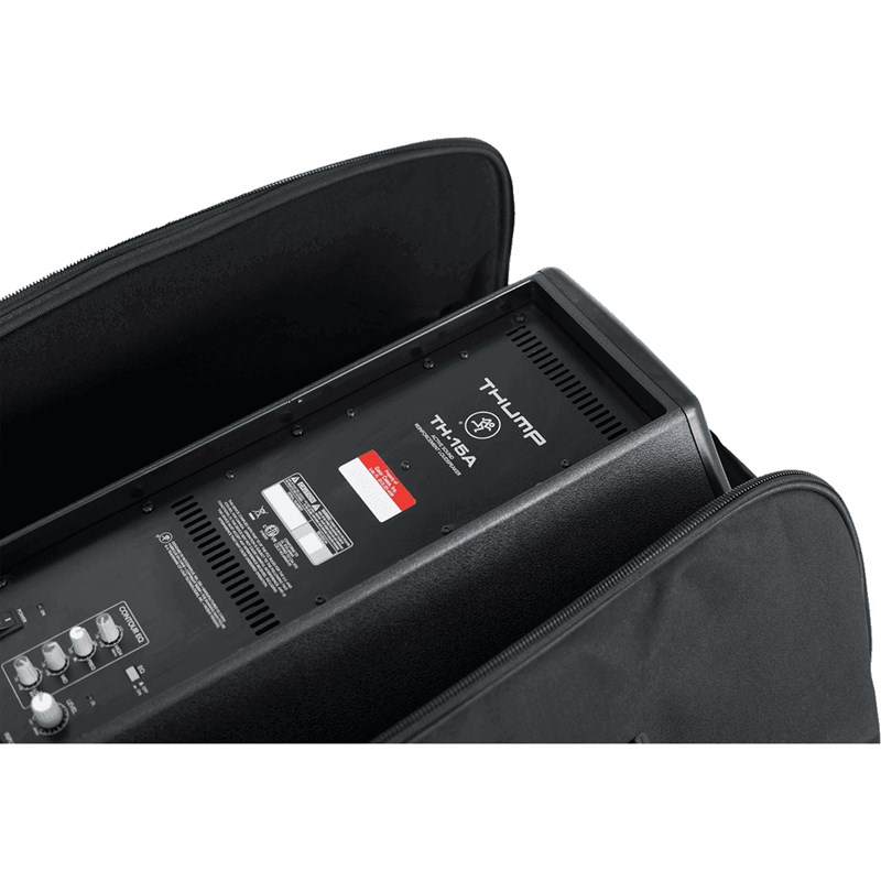 Housse enceinte 15" avec roulettes - Nylon rembourré - GATOR CASES - HGF GPA-715 - rabats