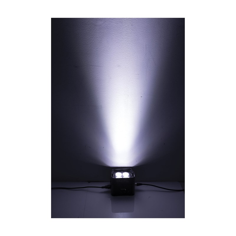 Projecteur PAR compact RGBA 16W  - blanc