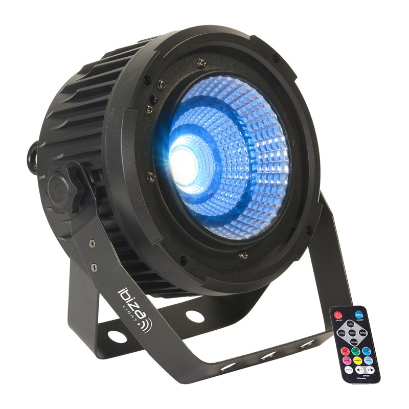 Projecteur PAR LED COB RGBWA 50W DMX 60°