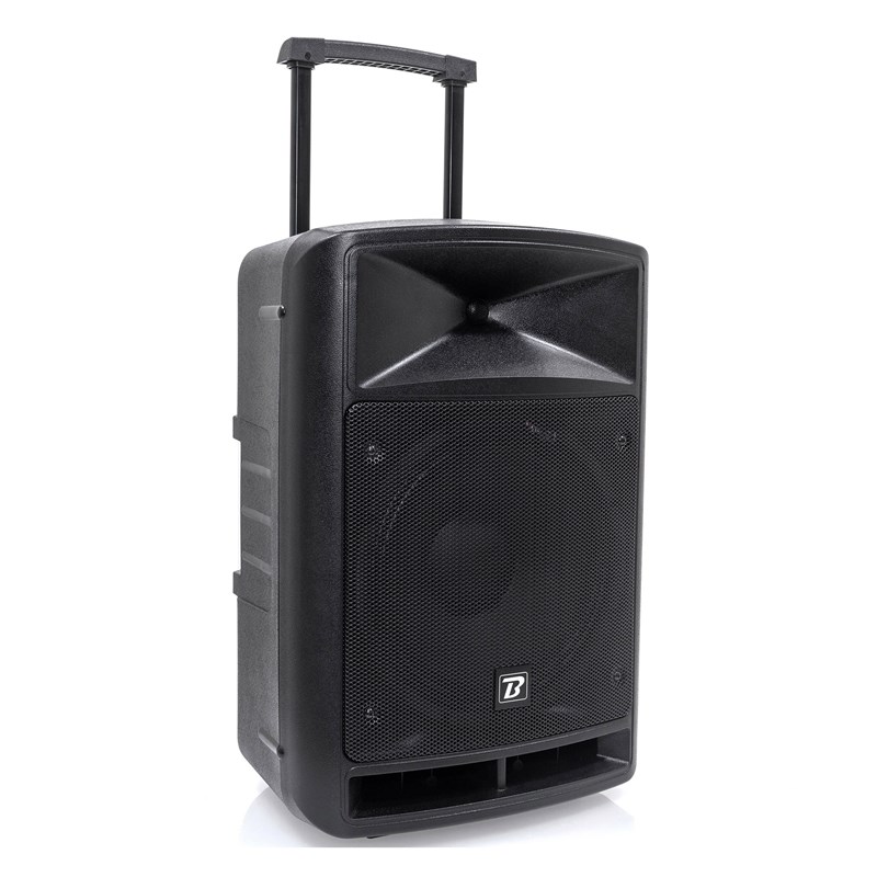 Système de son portable 12" - 600W - 2 micros VHF & TWS - BoomTone DJ - TravelSound12-VHF soirée