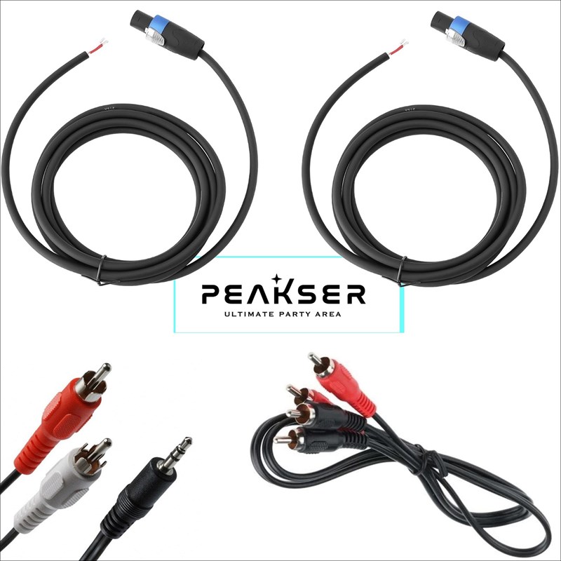 Câbles CS5-PC+RCA