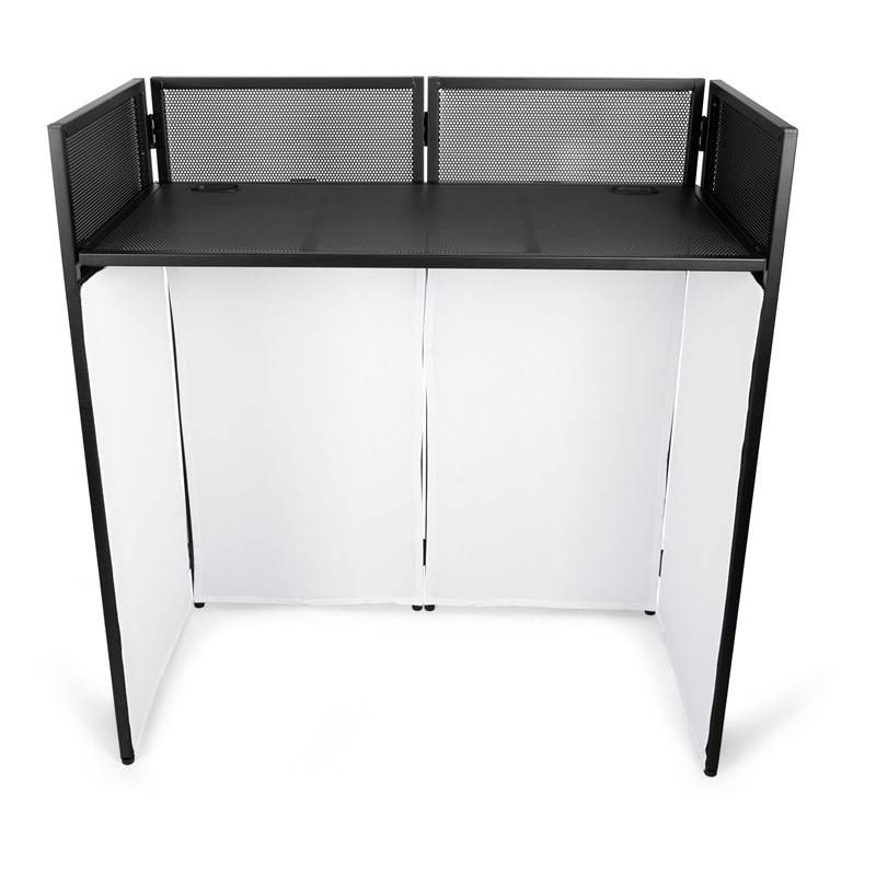 Support DJ pliable avec étagère et panneaux opaques - Sac