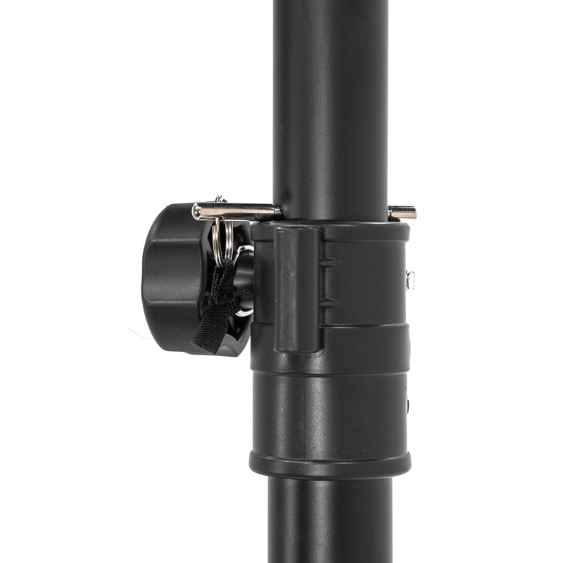 Barre d'animation 4 lyres Beam & Wash - DMX - Pied trépied