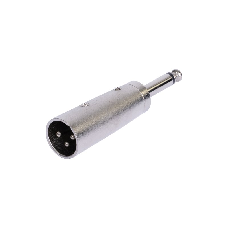 Adaptateur XLR Male - Jack 6.35mm Male Mono