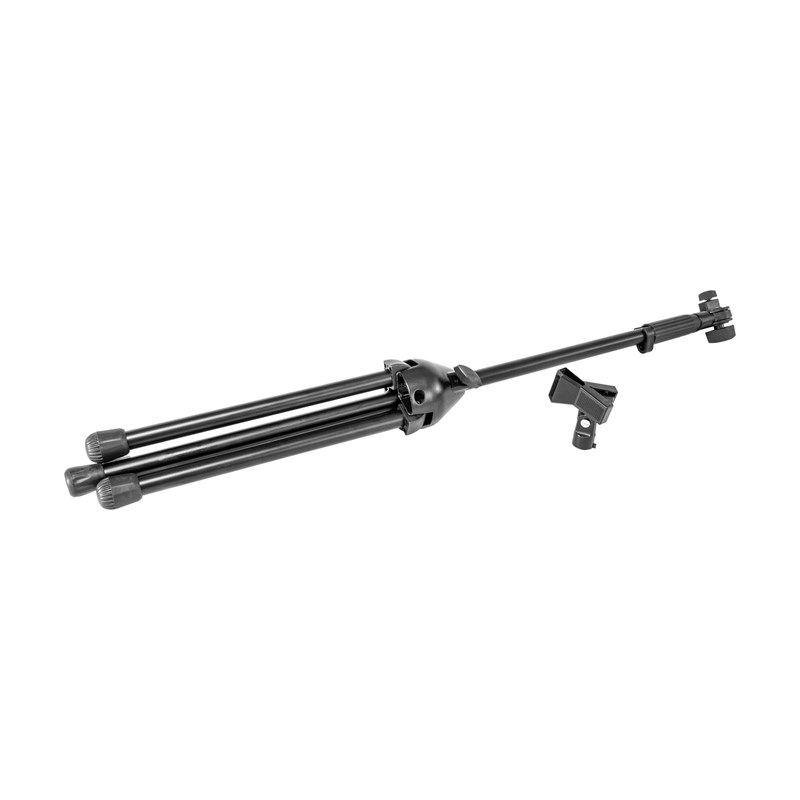 Pied de Microphone avec Longue Perche + Support Micro ajustable