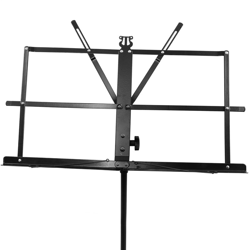 Pupitre musicien pliable noir support