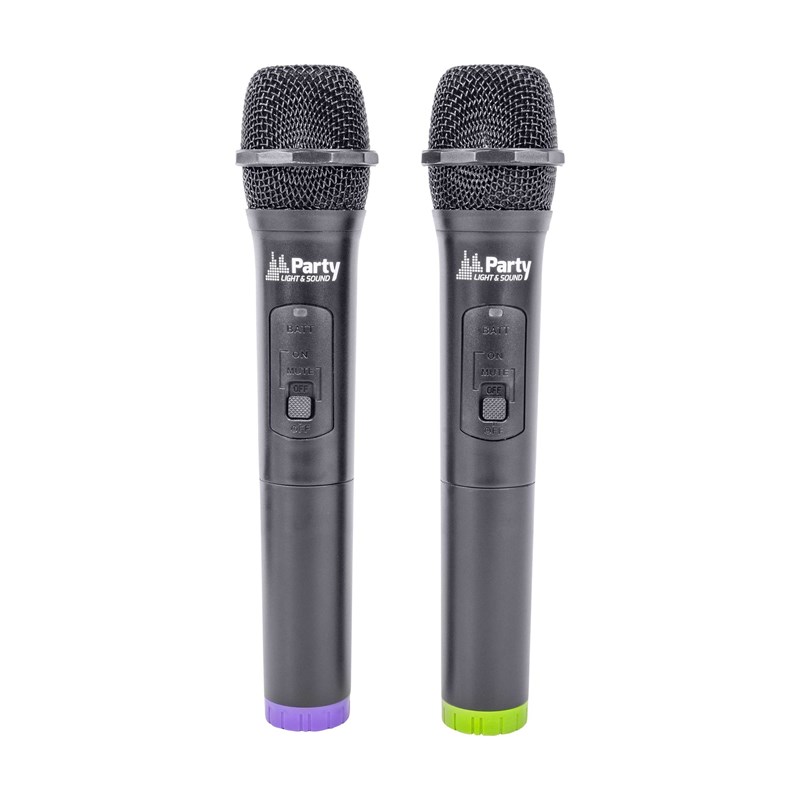 Système de micros UHF - 2 micros main VHF - 2 canaux DJ