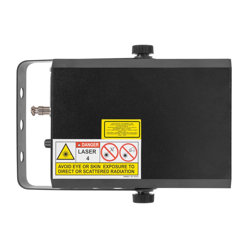 Laser RGB multicolore Class 4 - 200 programmes DMX fête