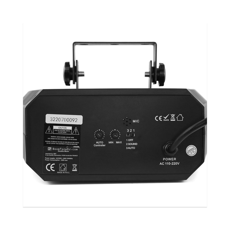 Jeu de Lumières LED RGBWA Double Effet