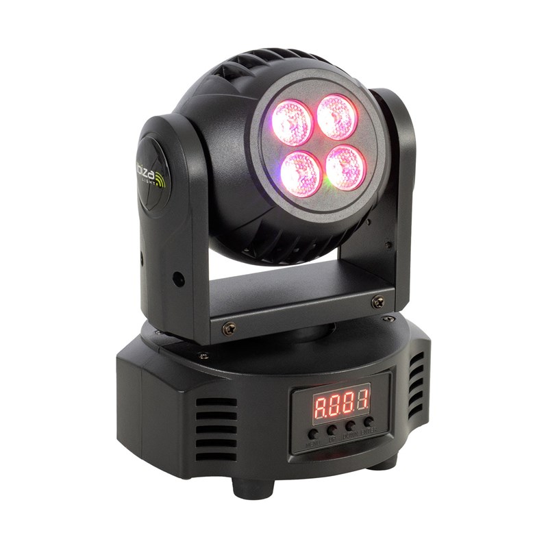 Double lyre Ibiza light MH-ASTRO-WASH DMX Rouge