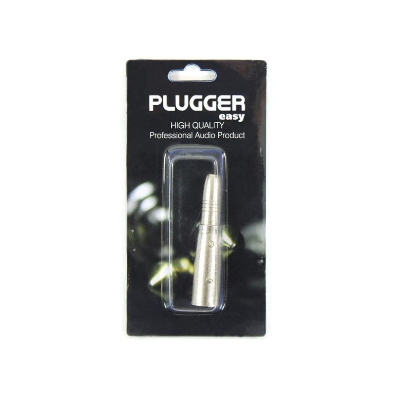 Adaptateur Jack 6.35mm Mono - XLR Mâle 3 broches port