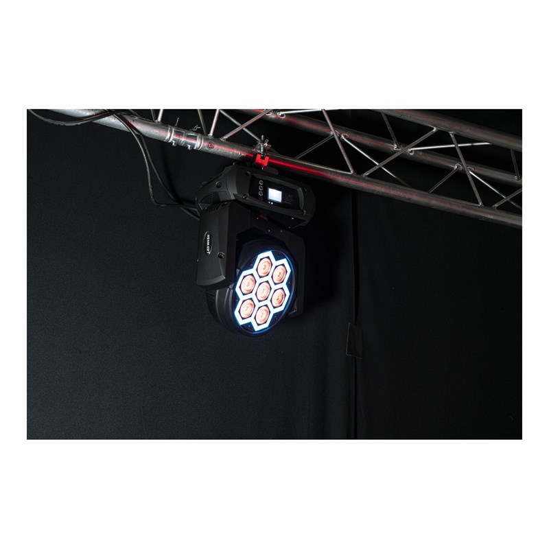 Lyre Wash LED 7x12W effet