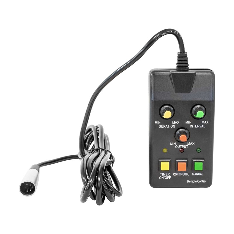 Machine à fumée pro 1200W - DMX, programmable, 2 télécommandes soirée